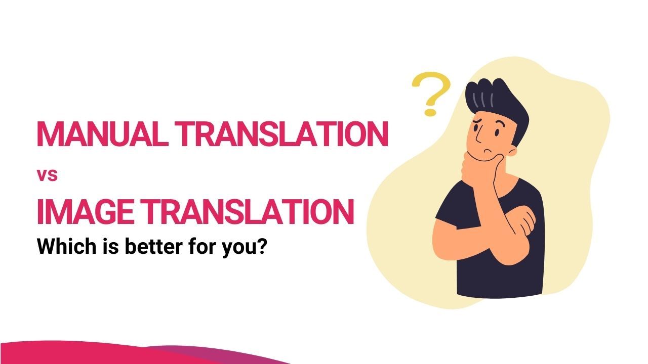 Manual Translation vs. Image Translation