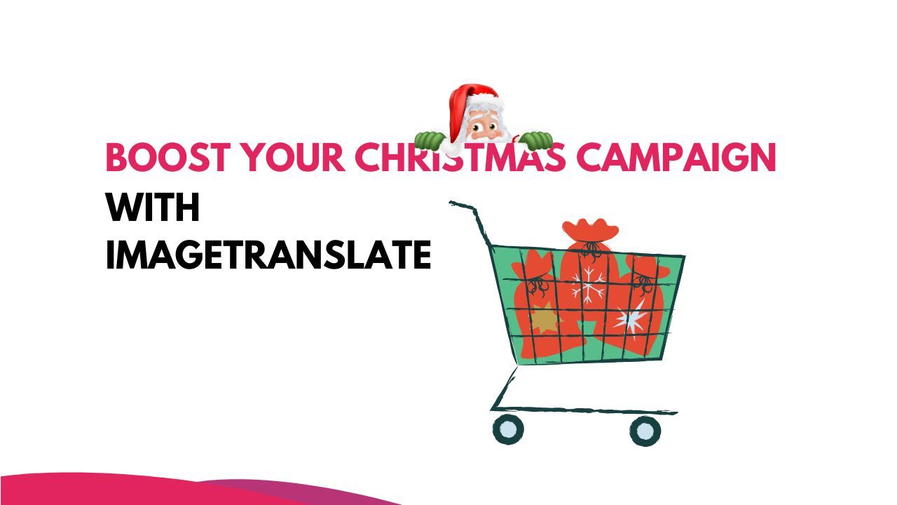 global christmas campaign with image translate