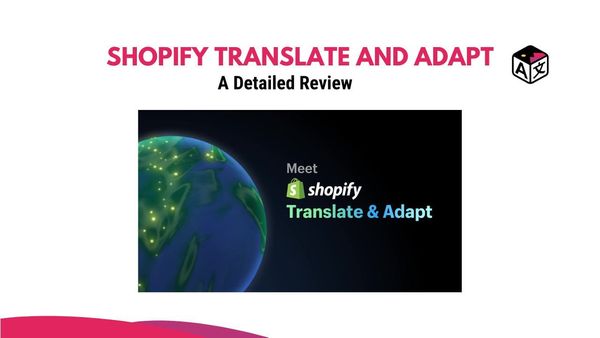 do image translation online using Shopify's translate and adapt feature